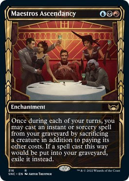 Maestros Ascendancy Showcase (SNC) #316 Rare Streets of New Capenna Magic: The Gathering: 2022