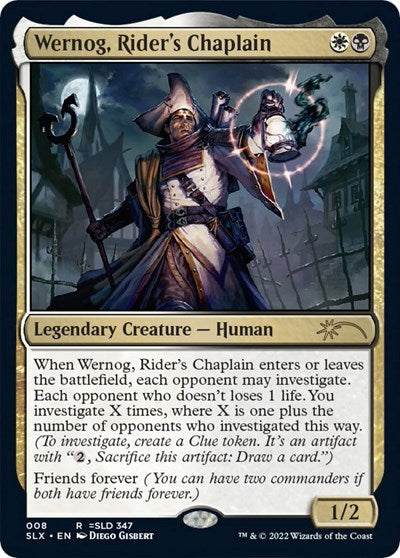 Wernog Riders Chaplain (SLX) #8 Rare (Near Mint) SLX Cards Magic: 2026