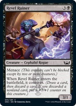 Revel Ruiner (SNC) #91 Common (Lightly Played) Streets of New Capenna Magic: The Gathering: 2022
