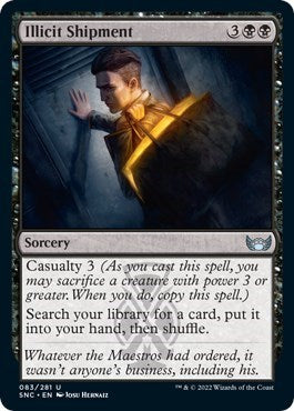 Illicit Shipment (SNC) #83 Uncommon (Lightly Played) Streets of New Capenna Magic: The Gathering: 2022