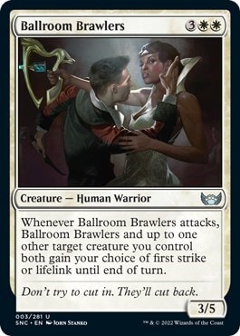 Ballroom Brawlers (SNC) #3 Uncommon (Moderately Played) Streets of New Capenna Magic: The Gathering: 2022