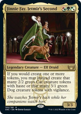 Jinnie Fay Jetmirs Second (SNC) #195 Rare (Near Mint) Streets of New Capenna Magic: The Gathering: 2022
