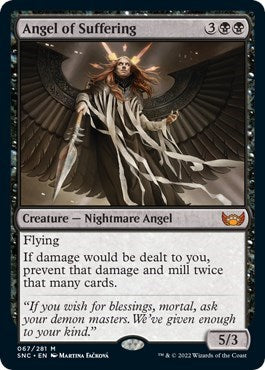 Angel of Suffering (SNC) #67 Mythic Rare (Near Mint) Streets of New Capenna Magic: The Gathering: 2022