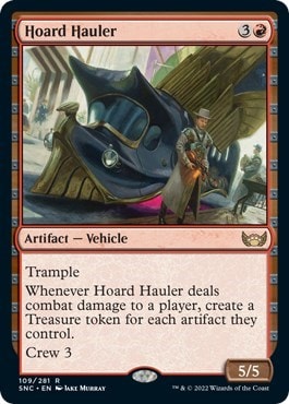 Hoard Hauler (SNC) #109 Rare Streets of New Capenna Magic: The Gathering: 2022