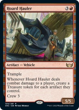 Hoard Hauler (SNC) #109 Rare (Foil Lightly Played) Streets of New Capenna Magic: The Gathering: 2022