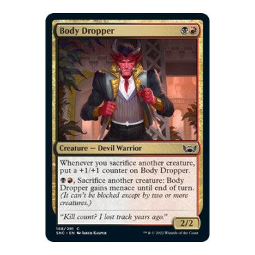Body Dropper (SNC) #168 Common Streets of New Capenna Magic: The Gathering: 2022