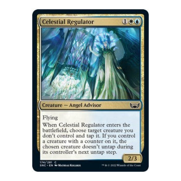 Celestial Regulator (SNC) #174 Common Streets of New Capenna Magic: The Gathering: 2022