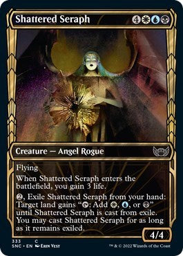 Shattered Seraph Showcase (SNC) #333 Common (Lightly Played) Streets of New Capenna Magic: The Gathering: 2022