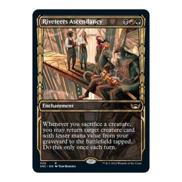 Riveteers Ascendancy Showcase (SNC) #330 Rare (Foil Lightly Played) Streets of New Capenna Magic: The Gathering: 2022