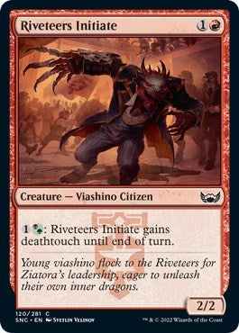 Riveteers Initiate (SNC) #120 Common Streets of New Capenna Magic: 2022