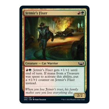 Jetmir's Fixer (SNC) #194 Common (Lightly Played) Streets of New Capenna Magic: The Gathering: 2022