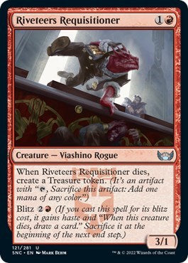 Riveteers Requisitioner (SNC) #121 Uncommon (Lightly Played) Streets of New Capenna Magic: 2022