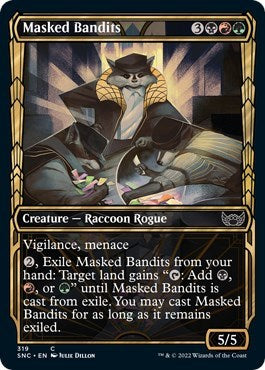 Masked Bandits Showcase (SNC) #319 Common (Lightly Played) Streets of New Capenna Magic: 2022