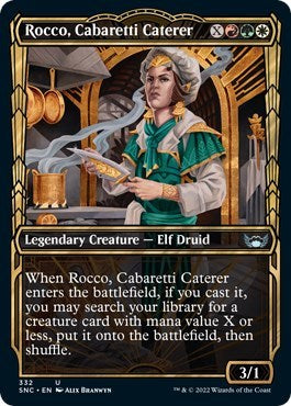 Rocco Cabaretti Caterer Showcase (SNC) #332 Uncommon (Lightly Played) Streets of New Capenna Magic: The Gathering: 2022