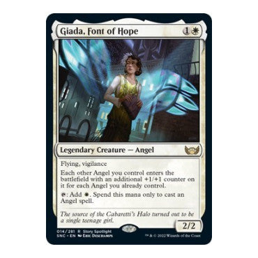 Giada Font of Hope (SNC) #14 Rare Streets of New Capenna Magic: The Gathering: 2022