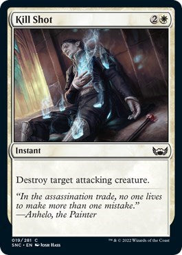 Kill Shot (SNC) #19 Common (Lightly Played) Streets of New Capenna Magic: The Gathering: 2022