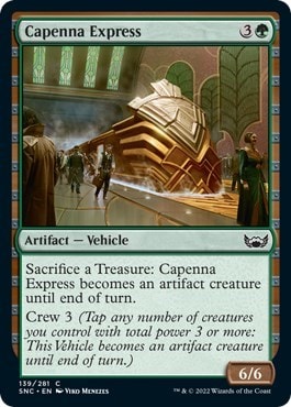 Capenna Express (SNC) #139 Common (Lightly Played) Streets of New Capenna Magic: The Gathering: 2022