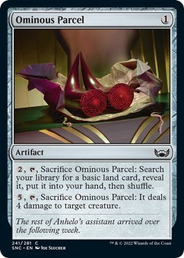 Ominous Parcel (SNC) #241 Common (Lightly Played) Streets of New Capenna Magic: The Gathering: 2022