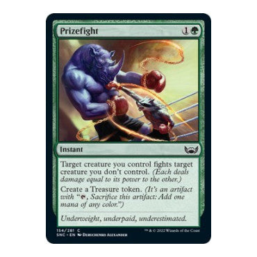 Prizefight (SNC) #154 Common Streets of New Capenna Magic: The Gathering: 2022