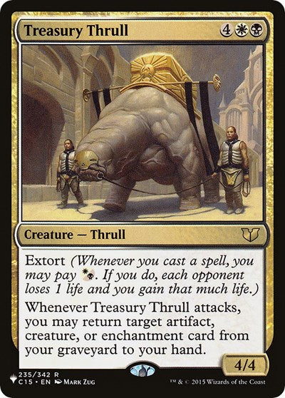 Treasury Thrull (LIST) #C15-235 Rare (Lightly Played) The List Reprints Magic: 2026