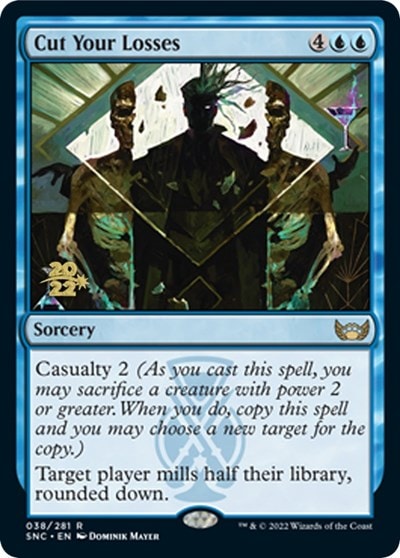 Cut Your Losses (PRE) #38s Rare (Foil Near Mint) Prerelease Cards Magic: The Gathering: 2026