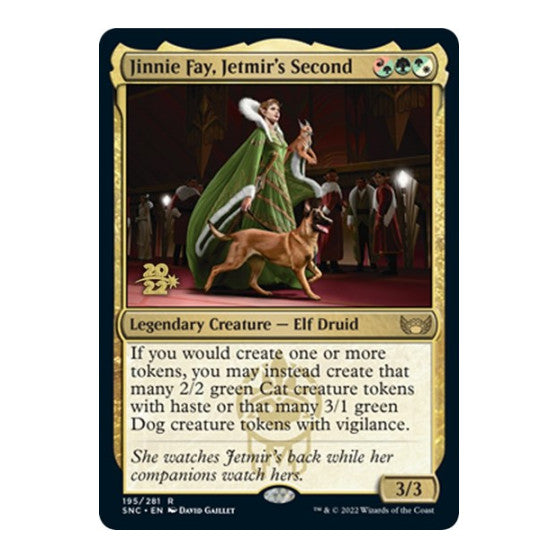 Jinnie Fay, Jetmir's Second (PRE) #195 Rare (Foil Lightly Played) Prerelease Cards Magic: The Gathering: 2026