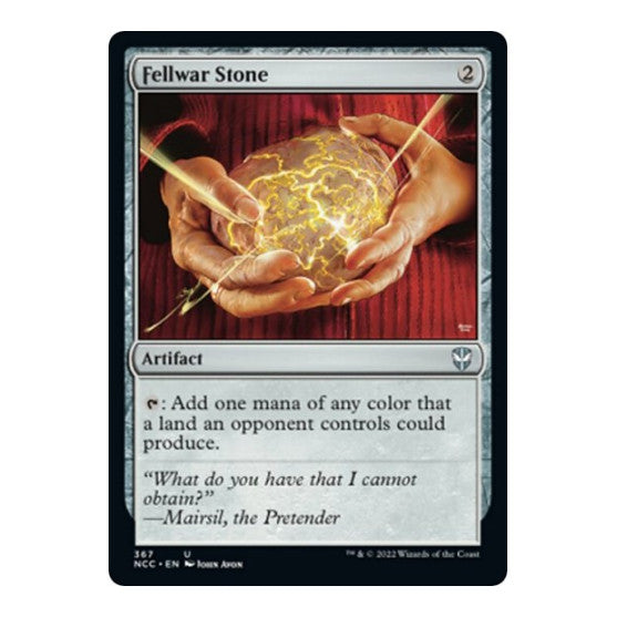 Fellwar Stone (NCC) #367 Uncommon (Lightly Played) Commander: Streets of New Capenna Magic: The Gathering: 2022