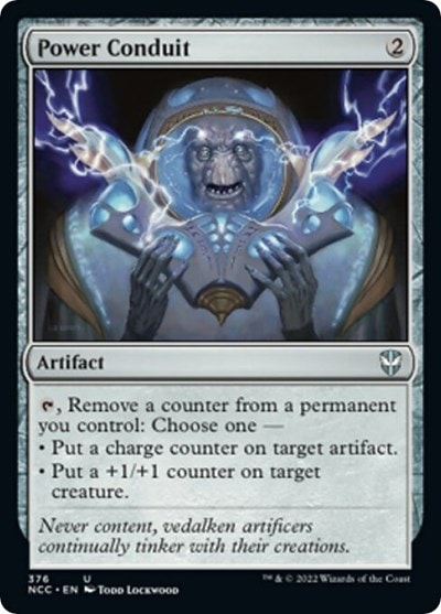 Power Conduit (NCC) #376 Uncommon (Lightly Played) Commander: Streets of New Capenna Magic: The Gathering: 2022