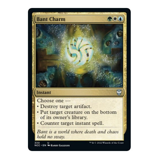 Bant Charm (NCC) #330 Uncommon (Lightly Played) Commander: Streets of New Capenna Magic: The Gathering: 2022
