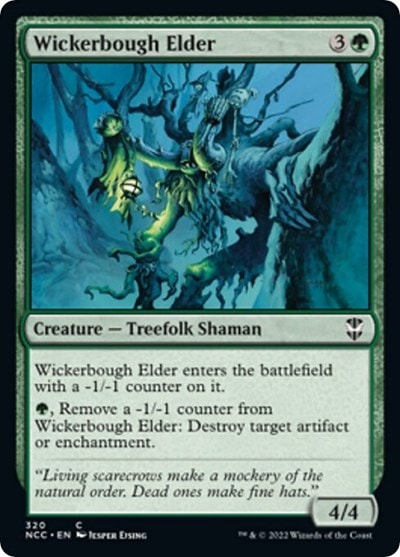 Wickerbough Elder (NCC) #320 Common (Lightly Played) Commander: Streets of New Capenna Magic: The Gathering: 2022