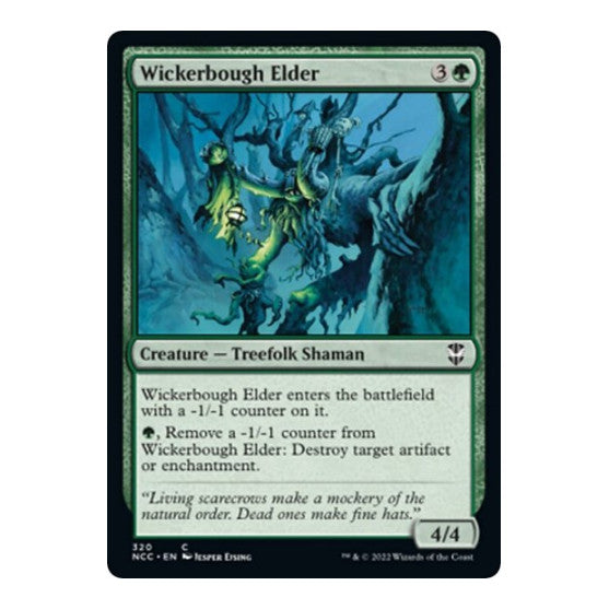 Wickerbough Elder (NCC) #320 Common (Lightly Played) Commander: Streets of New Capenna Magic: The Gathering: 2022