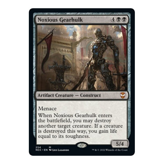 Noxious Gearhulk (NCC) #254 Mythic Rare (Lightly Played) Commander: Streets of New Capenna Magic: The Gathering: 2022
