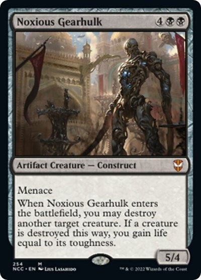 Noxious Gearhulk (NCC) #254 Mythic Rare (Lightly Played) Commander: Streets of New Capenna Magic: The Gathering: 2022