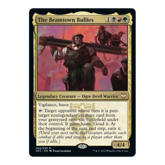 The Beamtown Bullies (NCC) #6 Mythic Rare (Lightly Played) Commander: Streets of New Capenna Magic: The Gathering: 2022