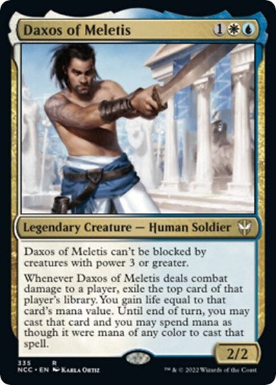Daxos of Meletis (NCC) #335 Rare (Lightly Played) Commander: Streets of New Capenna Magic: The Gathering: 2022
