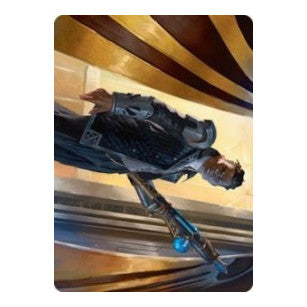 Backup Agent Art Card (ASSNC) #1 Special (Lightly Played) Art Series: Streets of New Capenna Magic: The Gathering: 2022