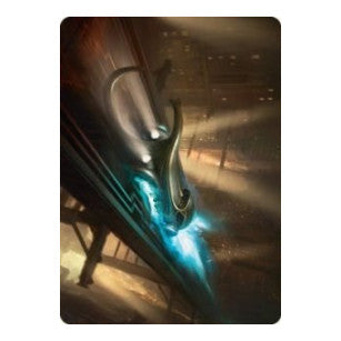 Run Out of Town Art Card (ASSNC) #13 Special (Lightly Played) Art Series: Streets of New Capenna Magic: The Gathering: 2022
