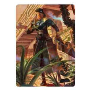Vivien on the Hunt Art Card (ASSNC) #22 Special (Lightly Played) Art Series: Streets of New Capenna Magic: The Gathering: 2022