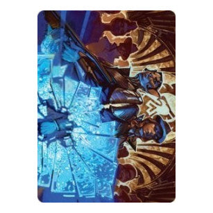 Contractual Safeguard Art Card (ASSNC) #50 Special (Lightly Played) Art Series: Streets of New Capenna Magic: The Gathering: 2022