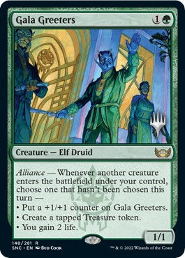 Gala Greeters (PPSNC) #148p Rare (Near Mint) Promo Pack: Streets of New Capenna Magic: The Gathering: 2022