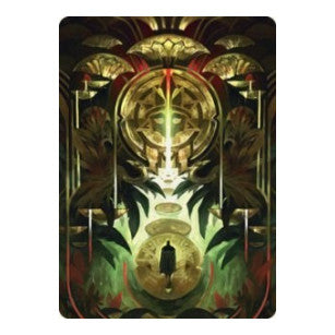 Jetmir's Garden Art Card (76/81) (ASSNC) #76 Special (Lightly Played) Art Series: Streets of New Capenna Magic: The Gathering: 2022