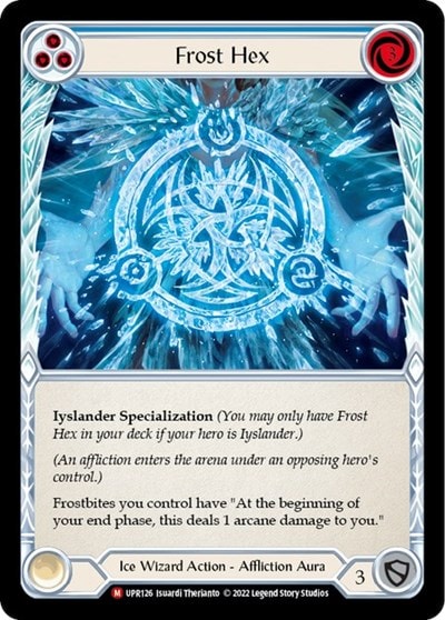 Frost Hex (UPR) #UPR126 Majestic (Lightly Played) Uprising Flesh and Blood TCG: 2022