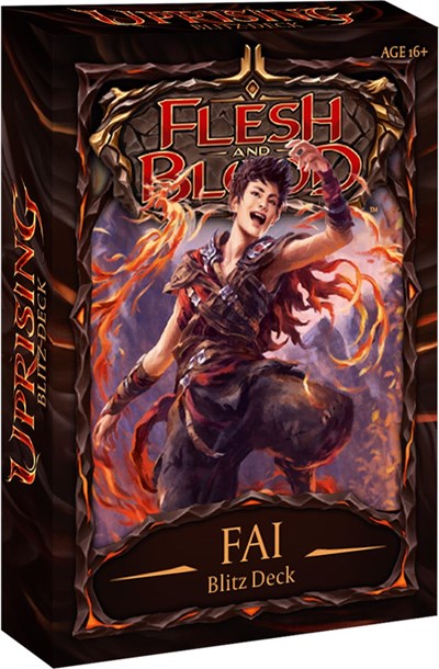 Uprising Blitz Deck Fai (FAI) (Unopened) Blitz Deck: Uprising - Fai Flesh and Blood TCG: 2022