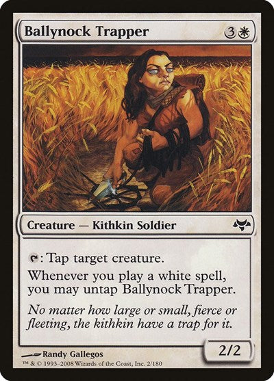 Ballynock Trapper (EVE) #2 Common (Lightly Played) Eventide Magic: The Gathering: 2008