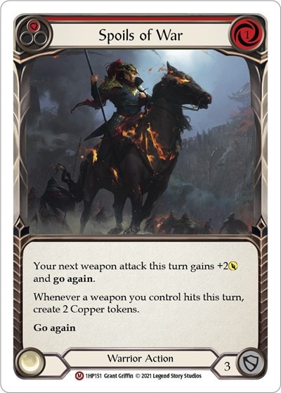 Spoils of War (1HP) #1HP151 Majestic (Lightly Played) History Pack Vol.1 Flesh and Blood TCG: 2022