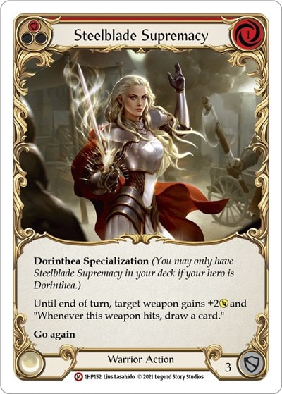 Steelblade Supremacy (1HP) #1HP152 Majestic (Lightly Played) History Pack Vol.1 Flesh and Blood TCG: 2022