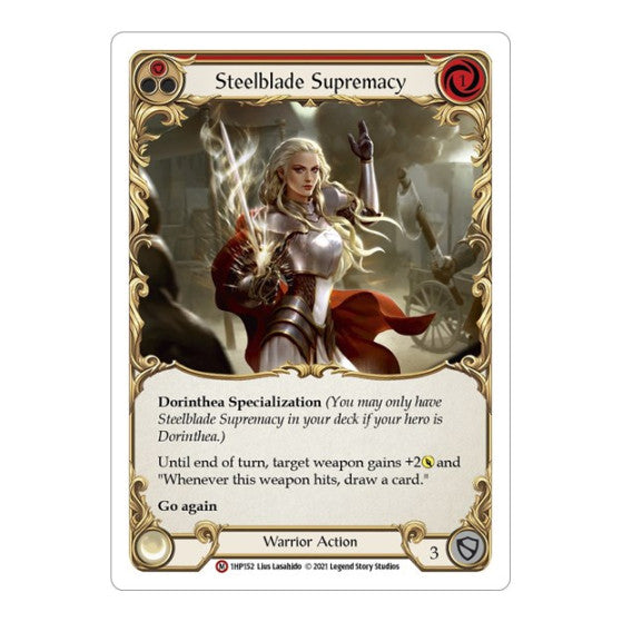 Steelblade Supremacy (1HP) #1HP152 Majestic (Lightly Played) History Pack Vol.1 Flesh and Blood TCG: 2022