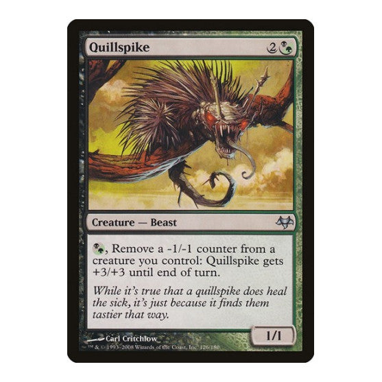 Quillspike (EVE) #126 Uncommon (Near Mint) Eventide Magic: The Gathering: 2008
