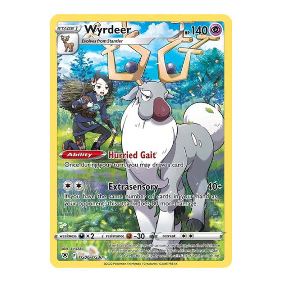 Wyrdeer (SWSH10:TG) #TG06/TG30 Ultra Rare (Holofoil Near Mint) SWSH10: Astral Radiance Trainer Gallery Pokemon: 2022