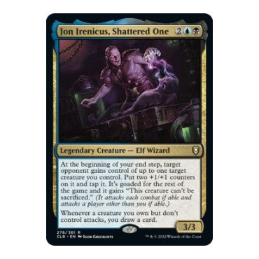 Jon Irenicus, Shattered One (CLB) #278 Rare (Lightly Played) Commander Legends: Battle for Baldur's Gate Magic: The Gathering: 2022